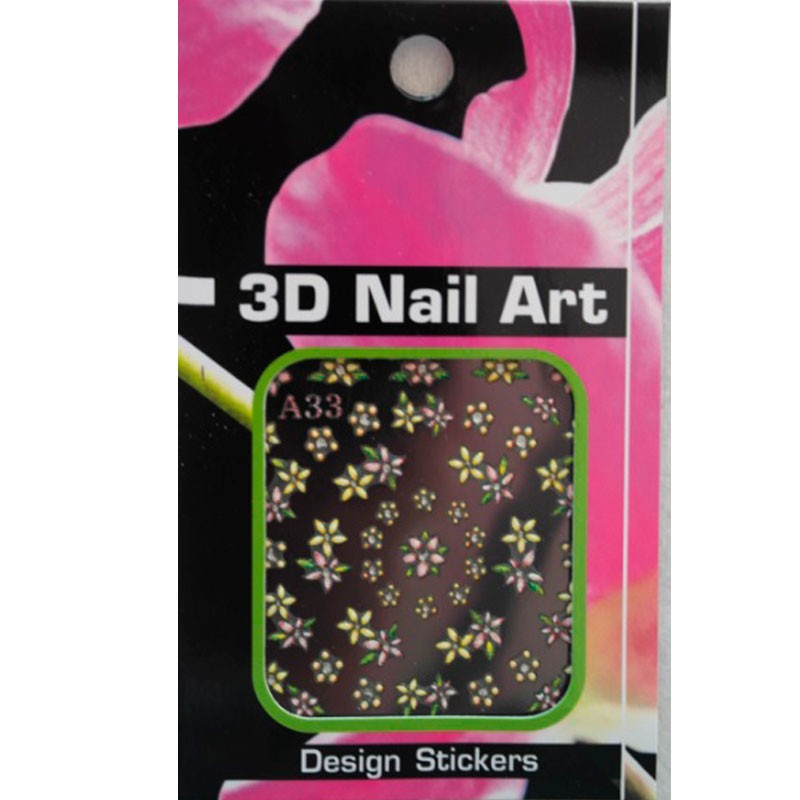 3D NAIL ART FLOWERS