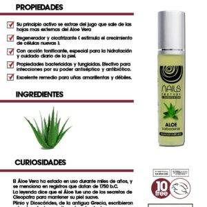 ACEITE DE CUTICULA DE ALOE VERA