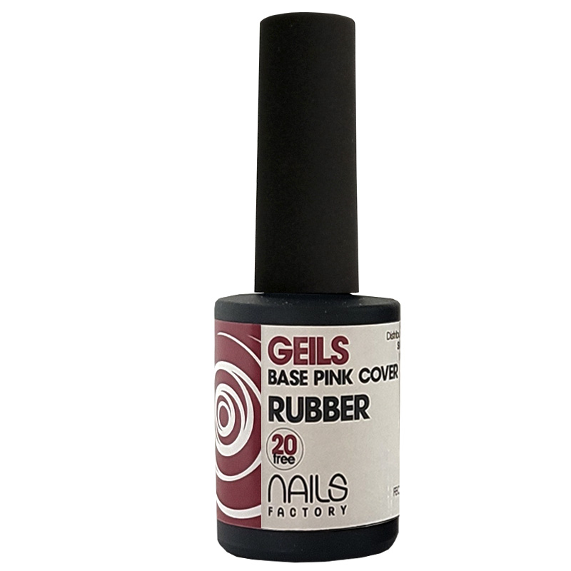 GEILS BASE RUBBER  PINK COVER NAILS FACTORY 10 ml
