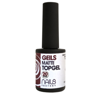 GEILS  MATTE TOPGEL NAILS FACTORY 15 ml.