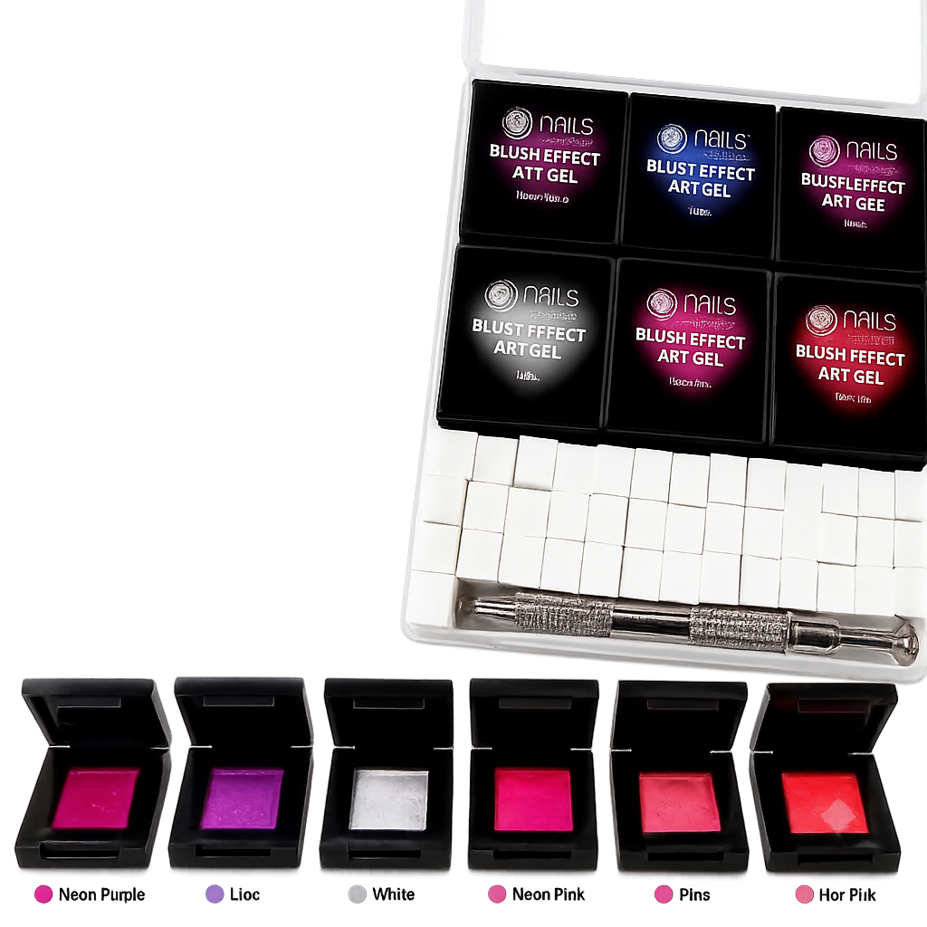 BLUSH EFFECT ART GEL ( Pack 6 uds)